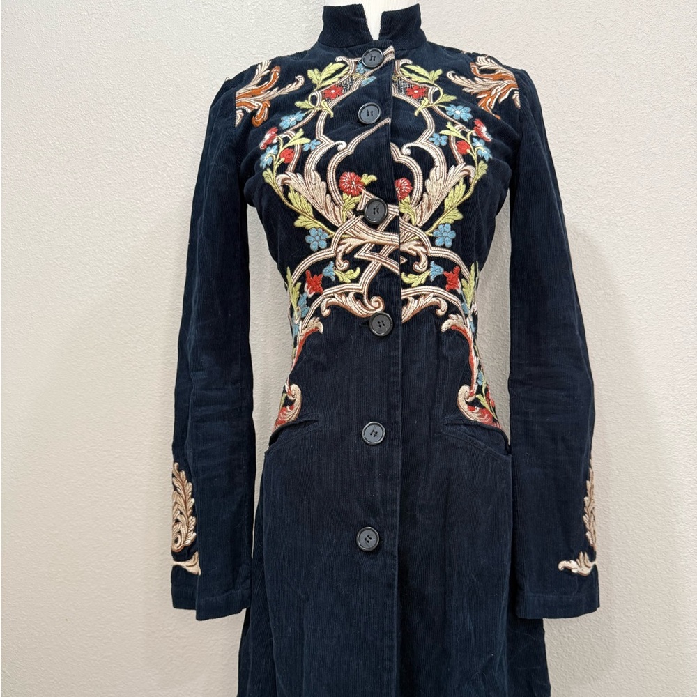 Embroidered Johnny Was Jacket